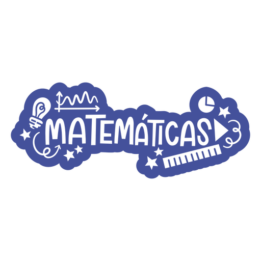 Diseño de logotipo de matemáticas Diseño PNG