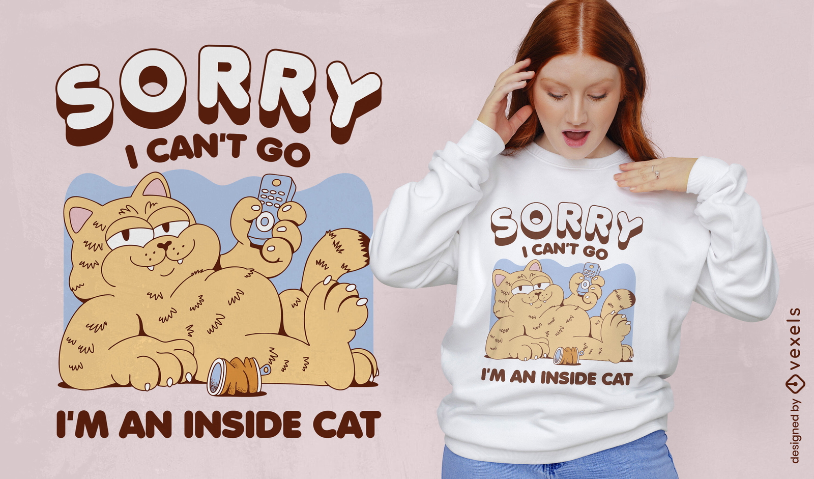 Sorry i can't go t-shirt design