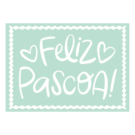 ¡Feliz Pascua! Diseño Diseño PNG