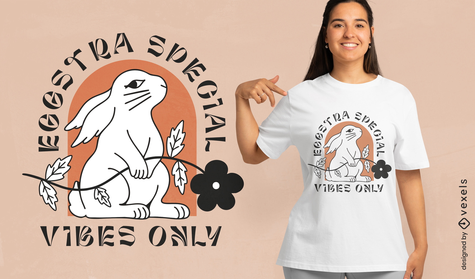 Design de camiseta especial de ovos de Páscoa