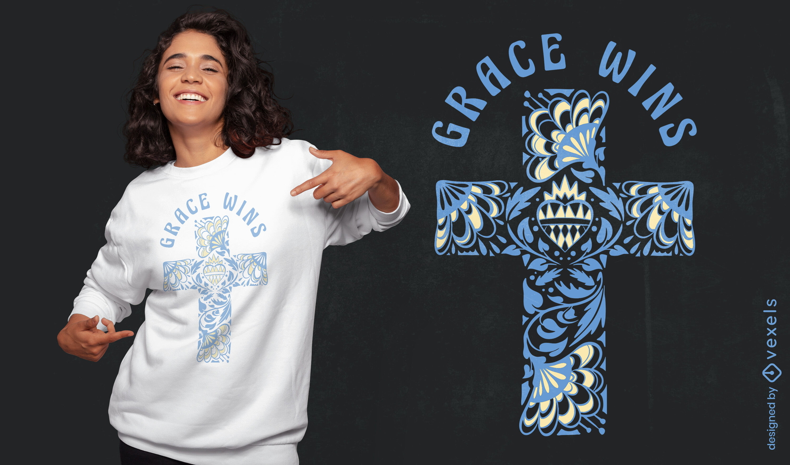 Easter grace wins t-shirt design