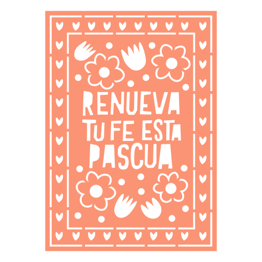 Design festivo para renovação da Páscoa Desenho PNG