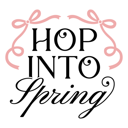 Elegant bow and swirl design PNG Design