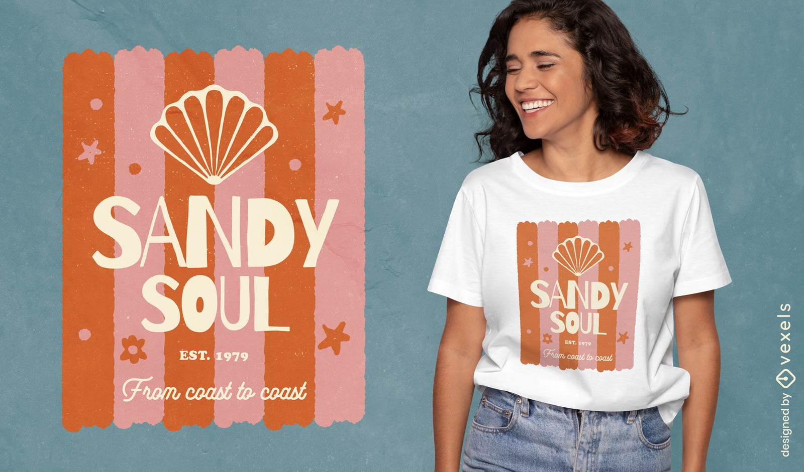 Design de camiseta Sandy Soul