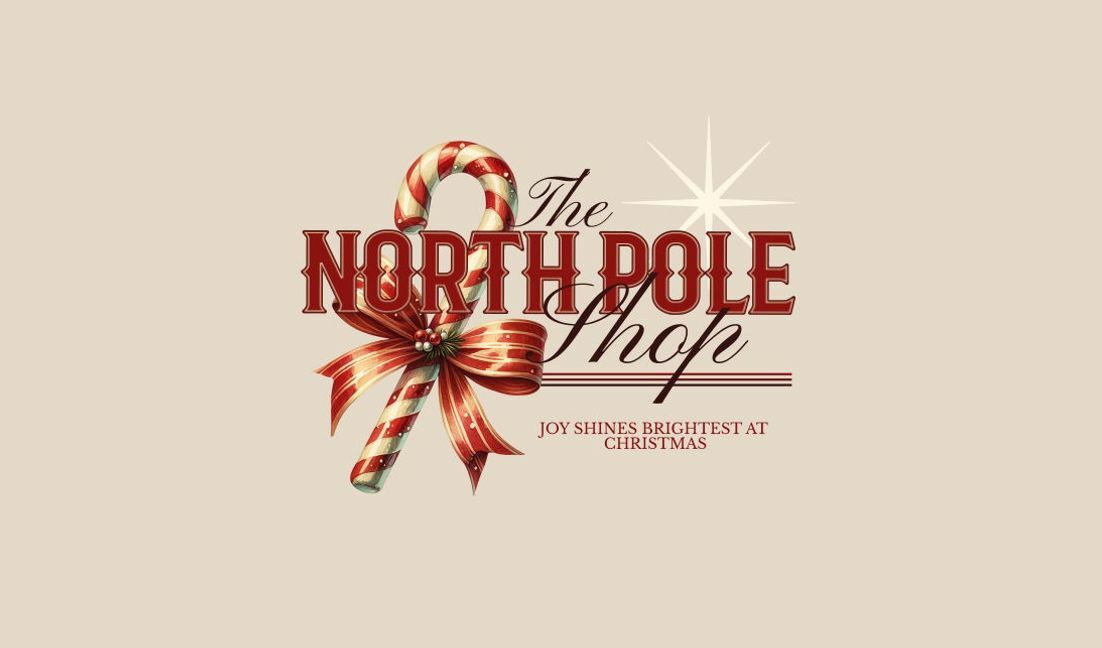 Plantilla de diseño para camiseta Diseño gráfico de tienda vintage del Polo Norte