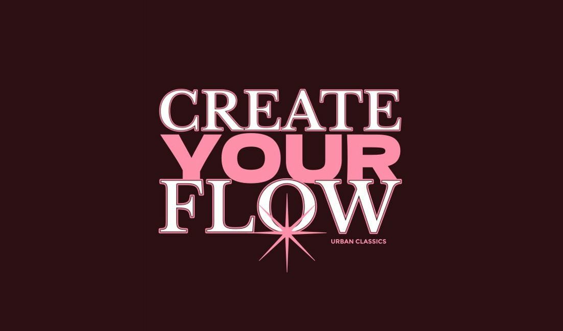 Inspirational create your flow design t-shirt design template