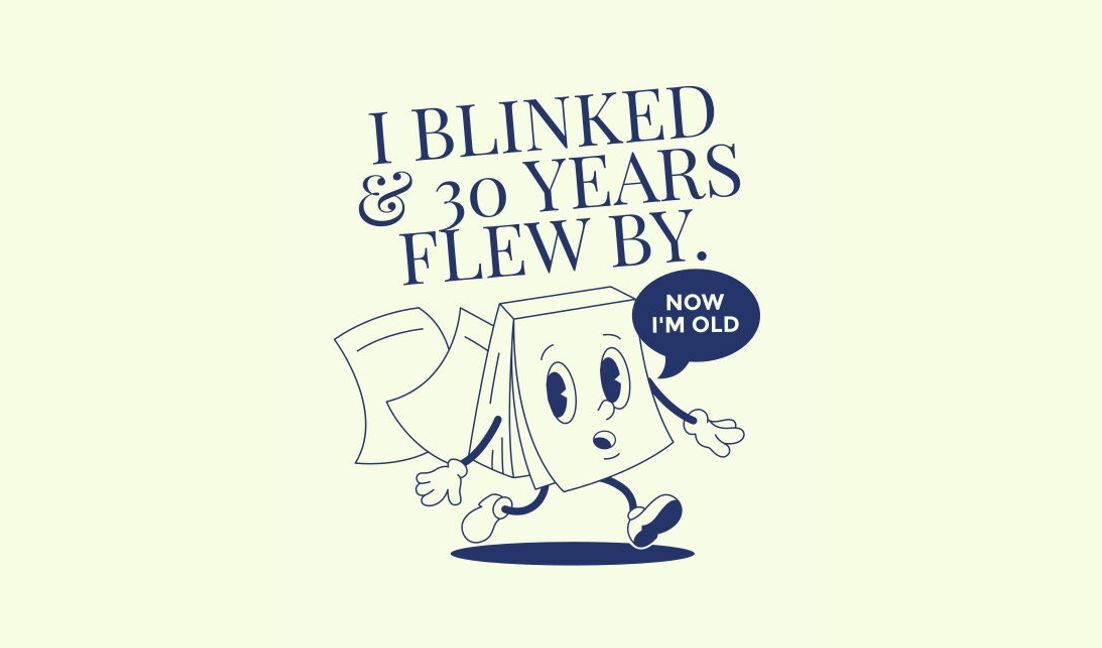 Humorous aging quote design featuring a book character t-shirt design template