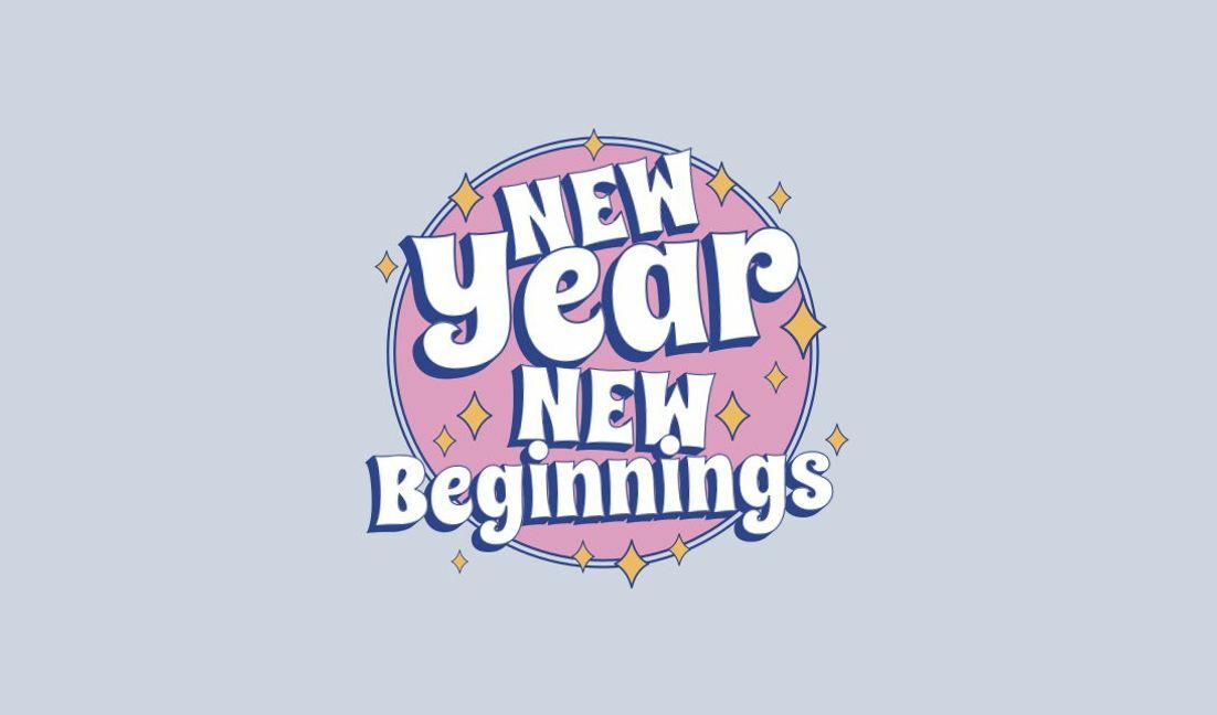 Playful new year quote design t-shirt design template