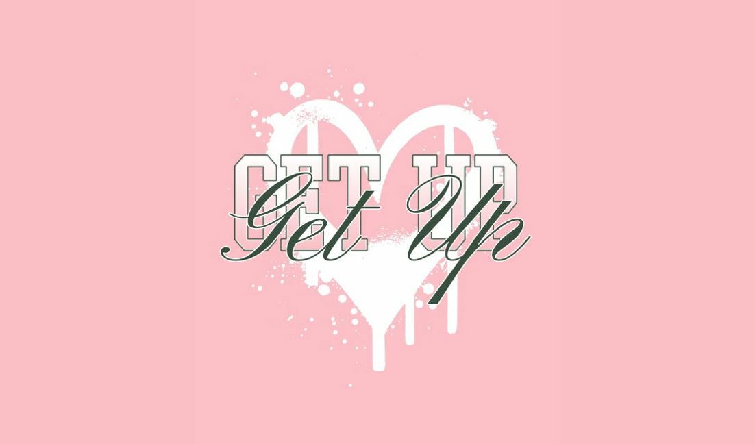 Motivational heart design with encouraging text t-shirt design template