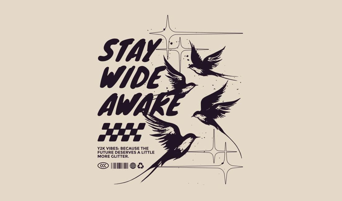 Modelo de design para camiseta Design de citação motivacional com inspiração vintage