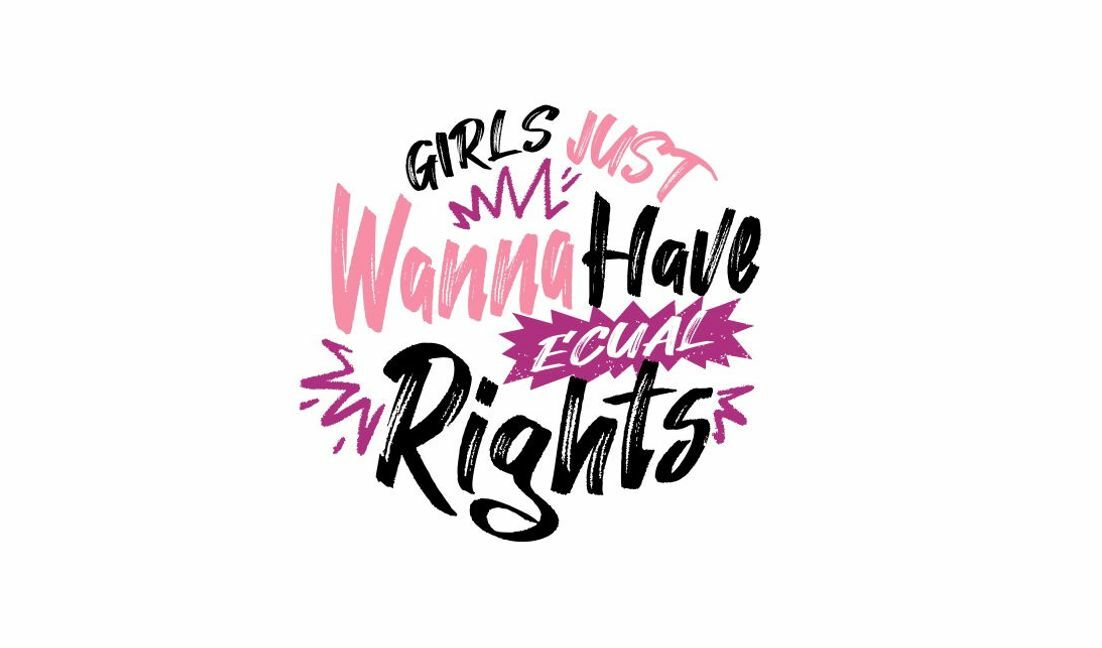 Modelo de design para camiseta Design de citação sobre empoderamento dos direitos das mulheres