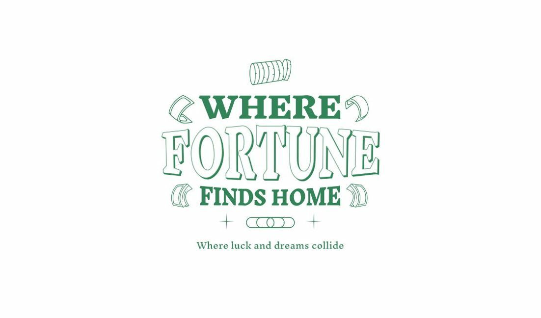 Whimsical fortune quote design t-shirt design template