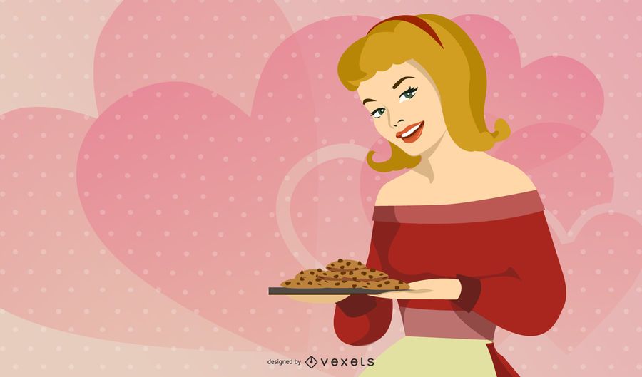 Fifties Housewife Vectors Fifties Housewife Vectors