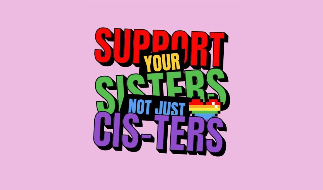 Empowering sisterhood support quote design t-shirt design template