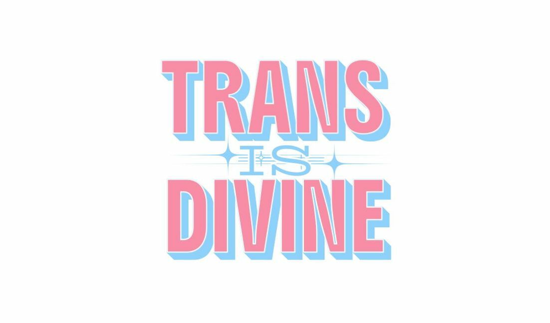 Modelo de design para camiseta Design ousado de afirmação de orgulho trans