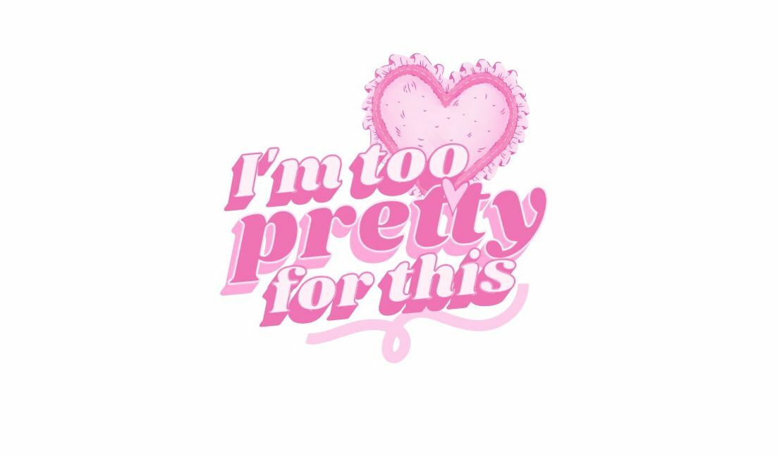 Verspieltes Herz-Zitat-Design T-Shirt-Designvorlage