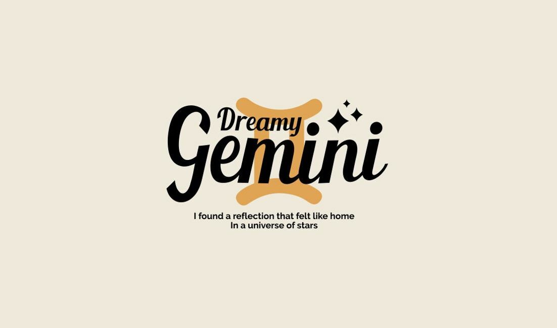 Plantilla de diseño para camiseta Diseño de cita de ensueño de Géminis