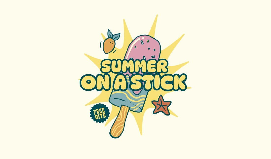 Plantilla de diseño para camiseta Diseño de eslogan de verano con helado divertido