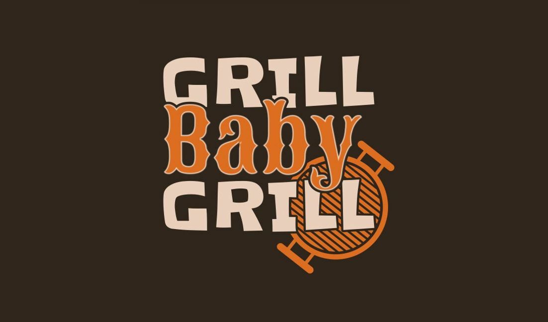 Playful barbecue phrase design t-shirt design template