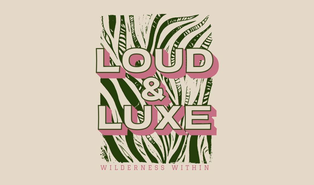 Bold wildlife-inspired graphic design with empowering quote t-shirt design template