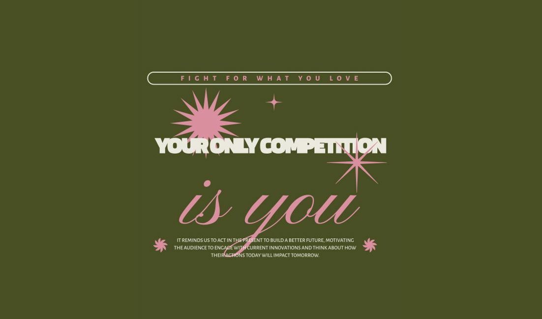 Inspiring motivational quote design t-shirt design template