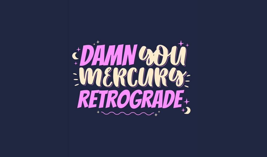 Playful astrology quote design t-shirt design template