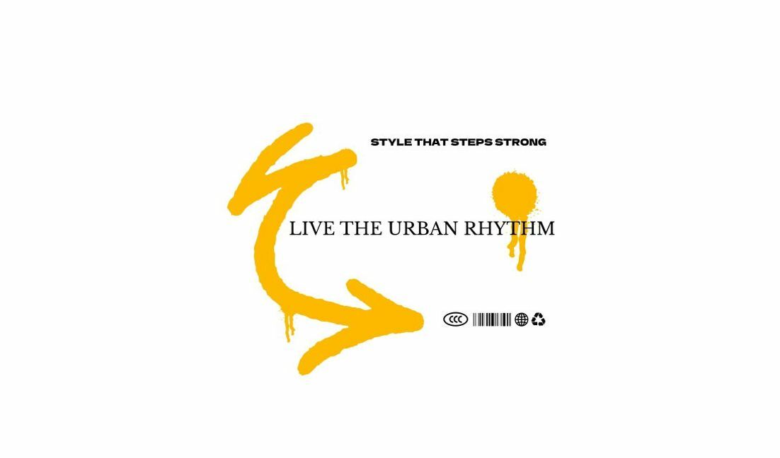 Urban Rhythm Grafikdesign T-Shirt-Designvorlage