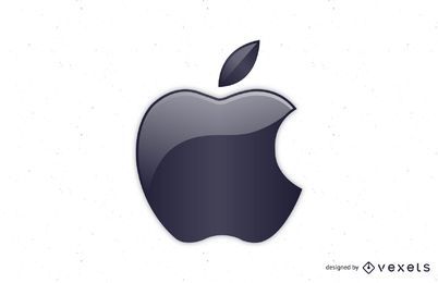 Apple Glossy Logo Vektor