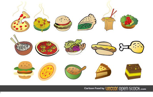 Cartoon Foods Cartoon Foods