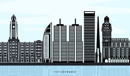 El horizonte de la ciudad El horizonte de la ciudad