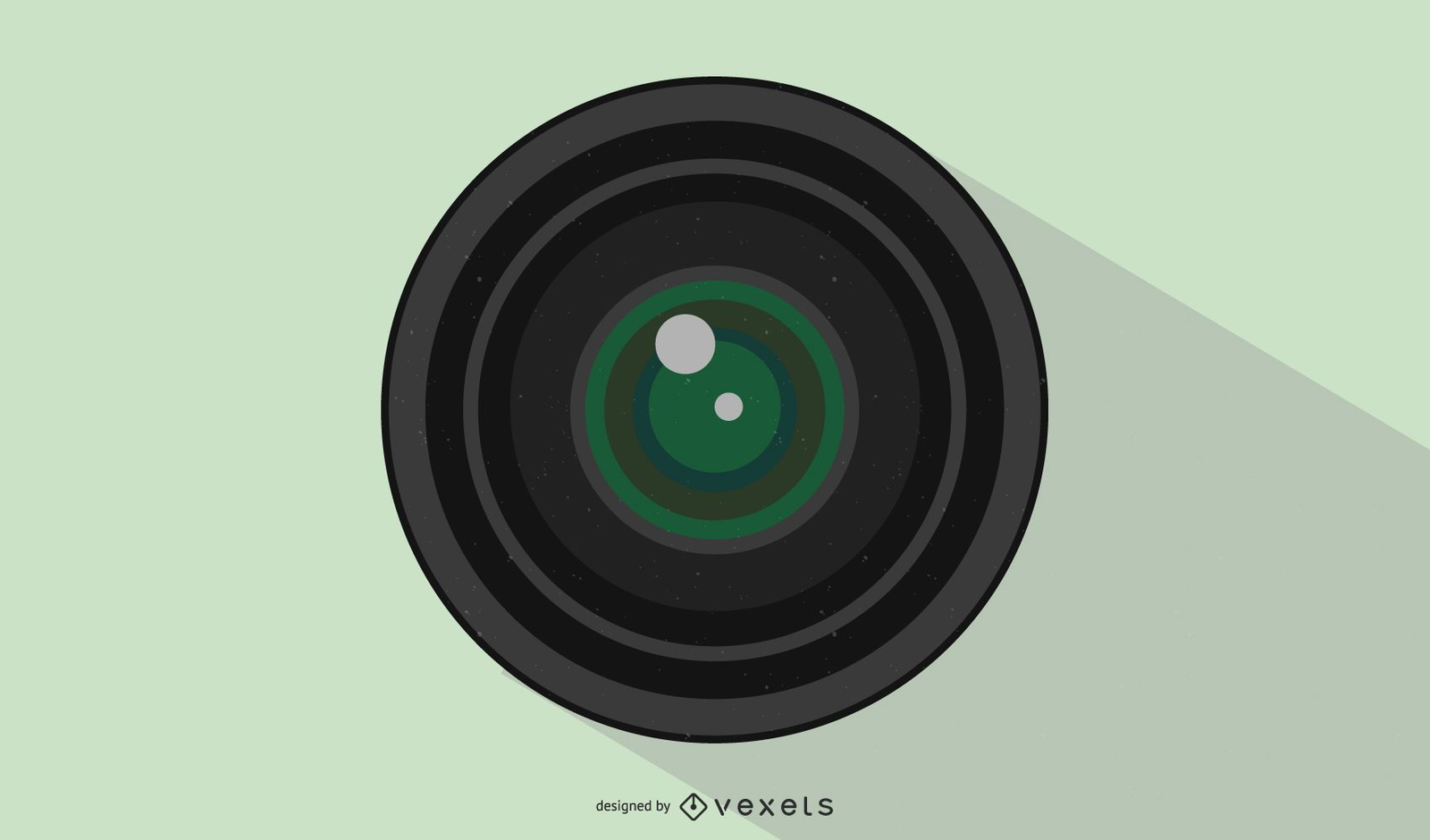 Aperture lens Illustration