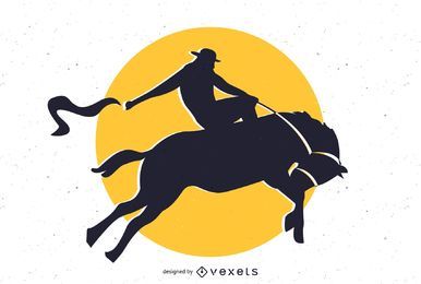 Rodeo Silhouette