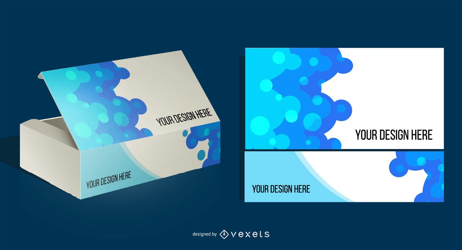 Free Vector Software Product Box 