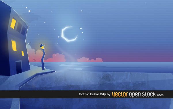 Ciudad cúbica gótica Ciudad cúbica gótica