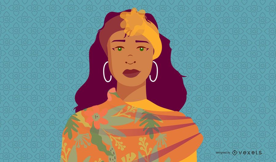 Gypsy Woman Vector Gypsy Woman Vector
