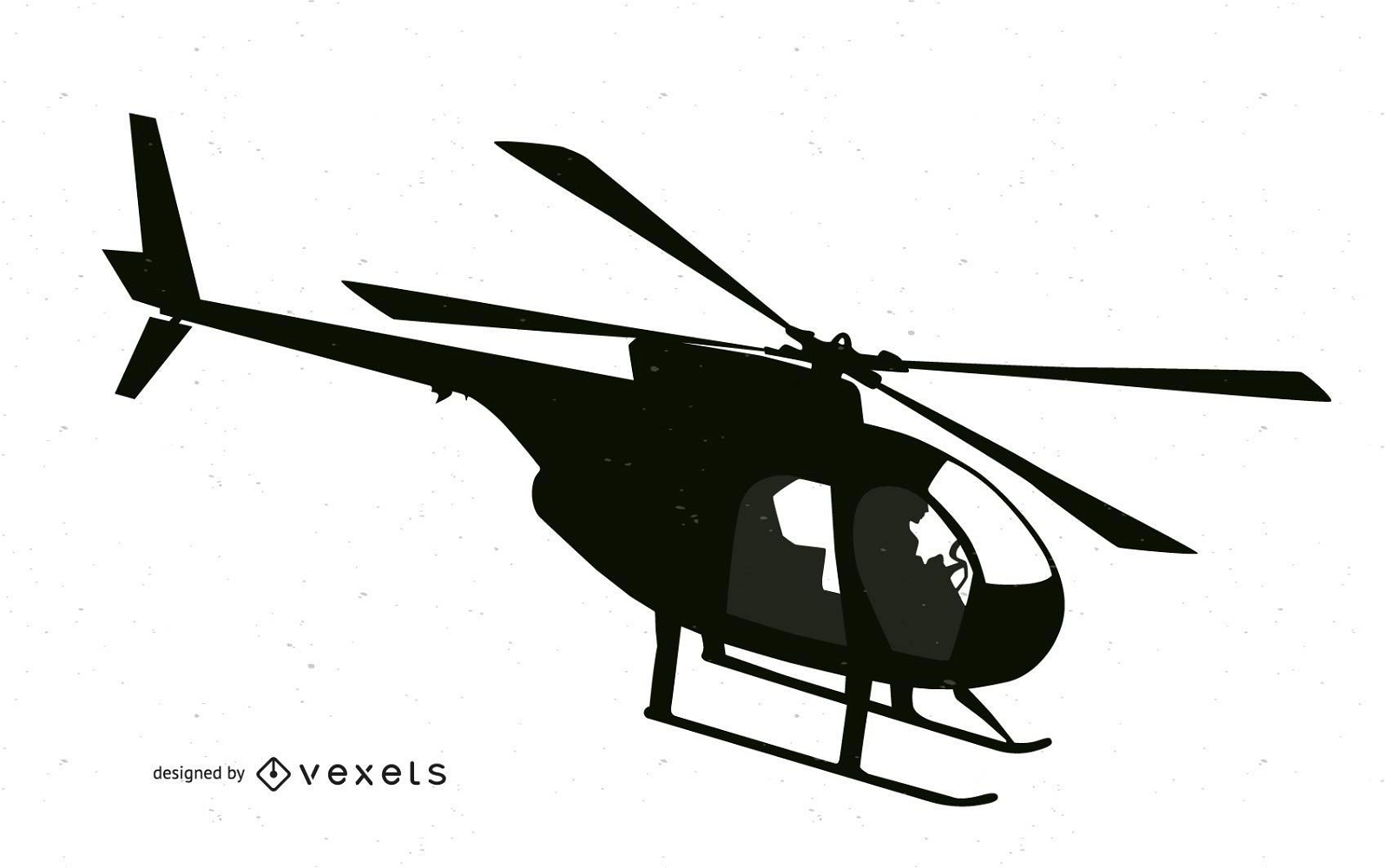 Freier Hubschrauber-Vektor