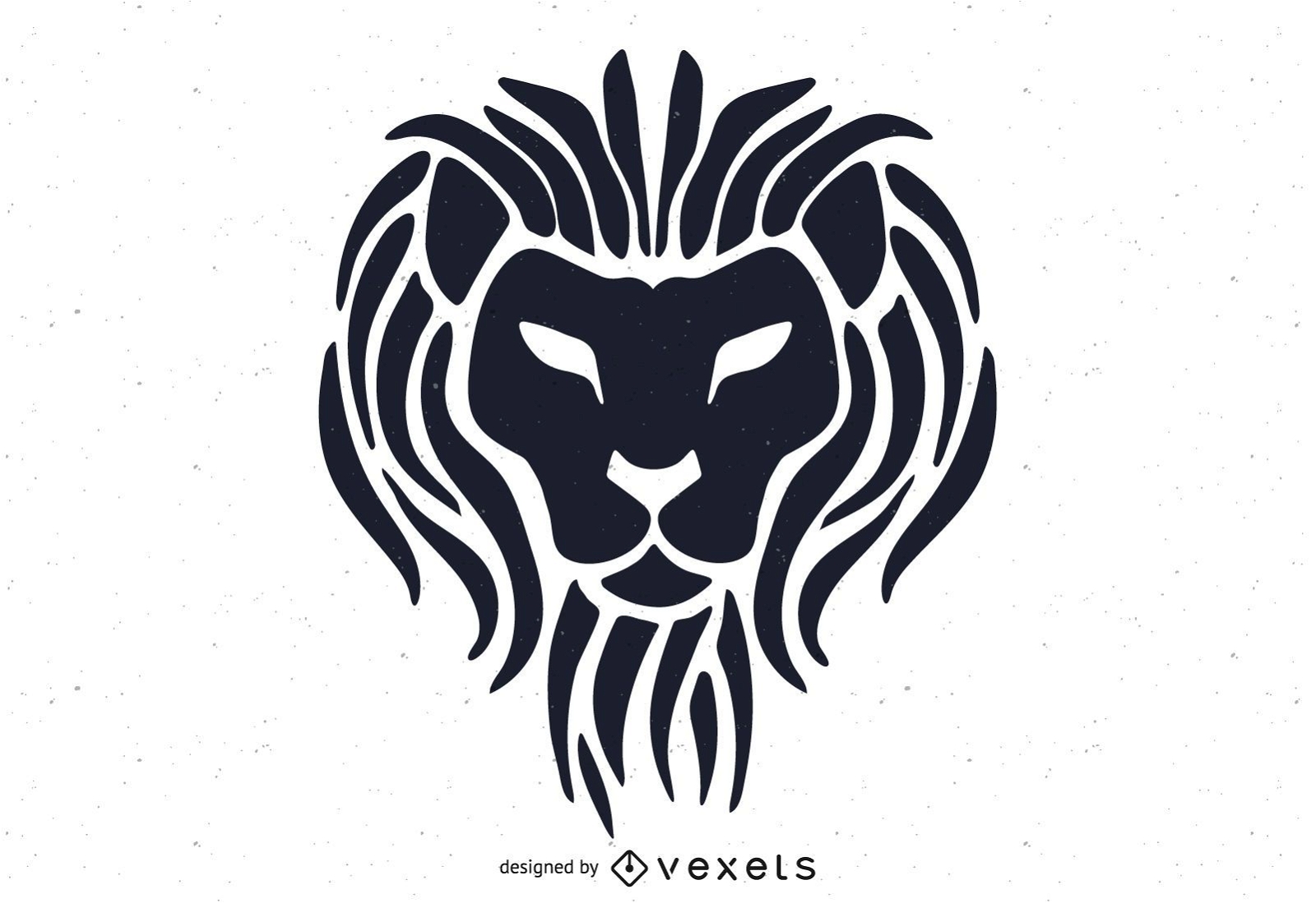 Lion head logo template
