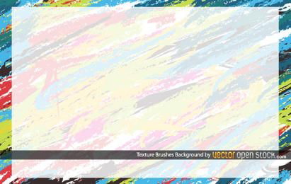Fundo de pincéis de textura