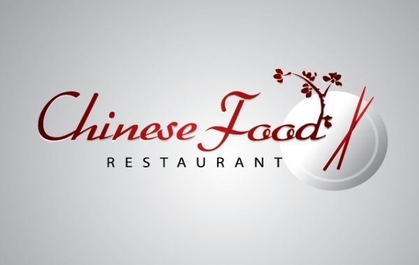 Logotipo de restaurante de comida china