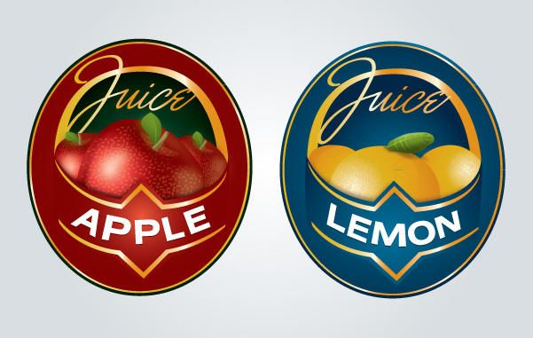 Juice Label Logo Juice Label Logo