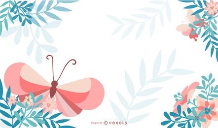 Desenhos de borboletas em forma vetorial
