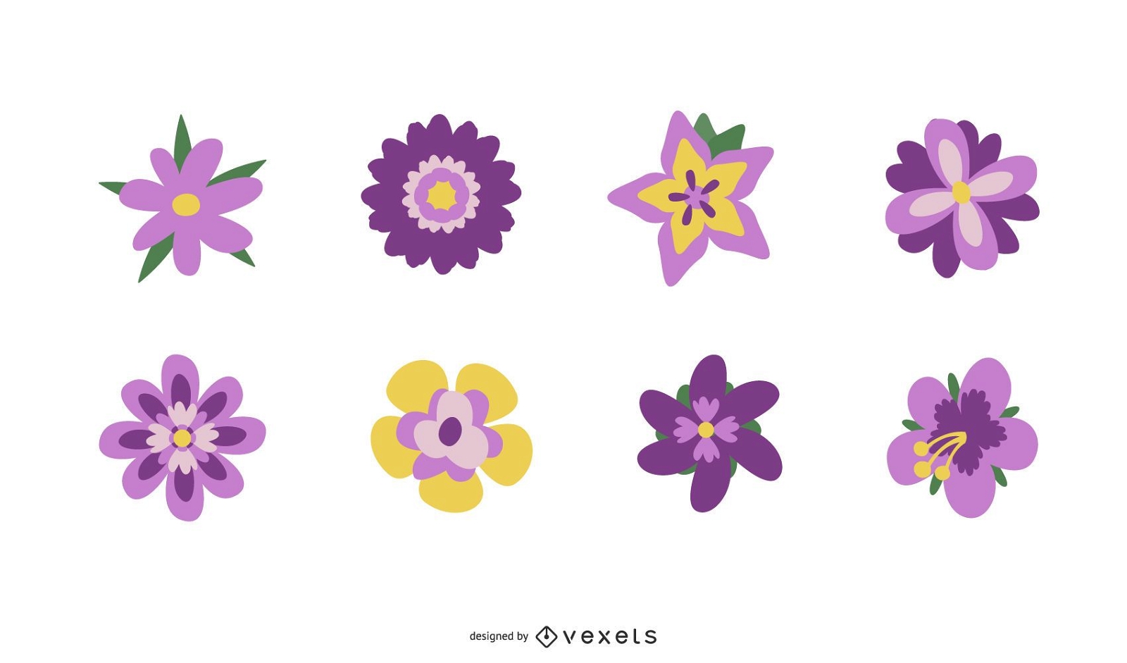 Free Flowers Vectors