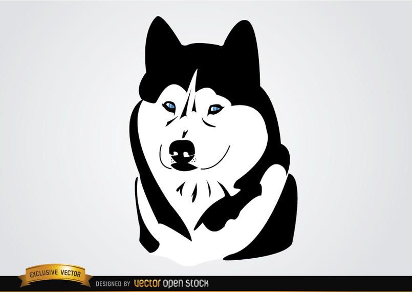 Download Husky Siberian Dog - Vector Download