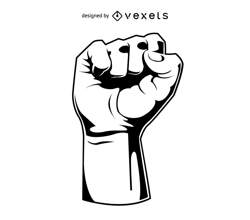 Fist Hand Png Vector Human Fist Illustration Raised Fist Symbol