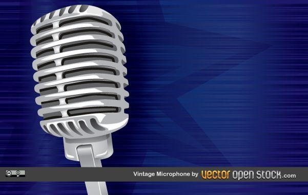 Vintage-Mikrofon