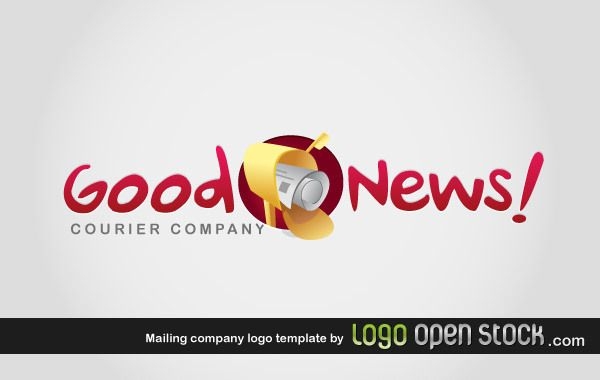 Logo-Vorlage der Mailing-Firma