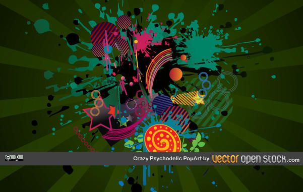 Crazy Graffiti Psychodelic PopArt Crazy Graffiti Psychodelic PopArt