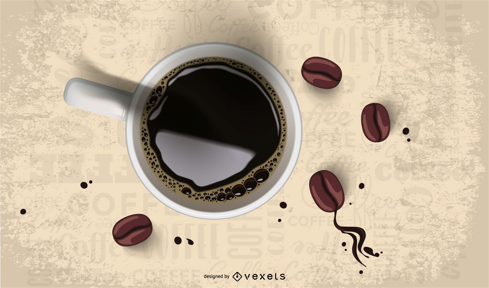 Dripping Coffee Bean 2