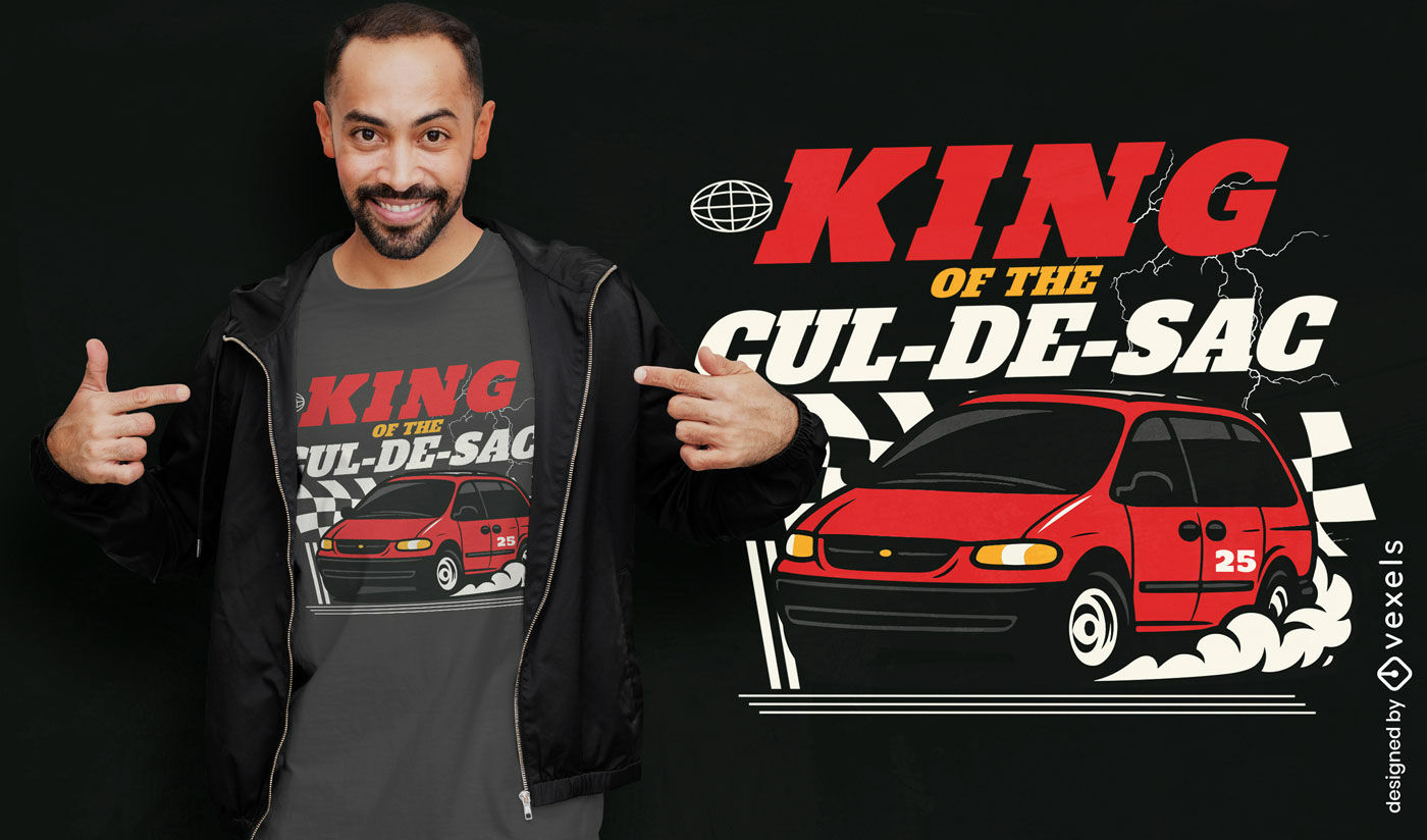 T-Shirt-Design ?Racing Van King?