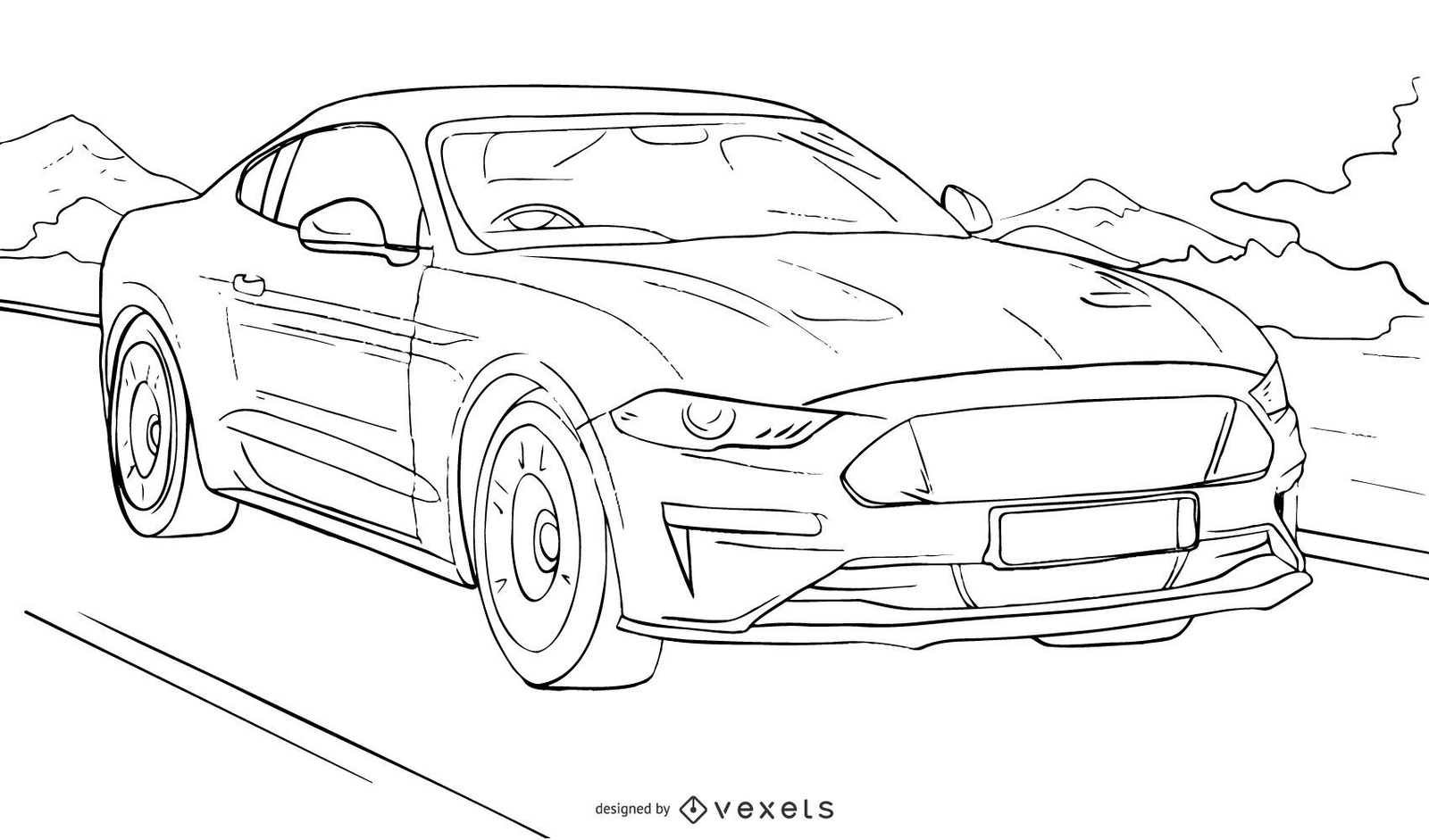 Mustang Vector